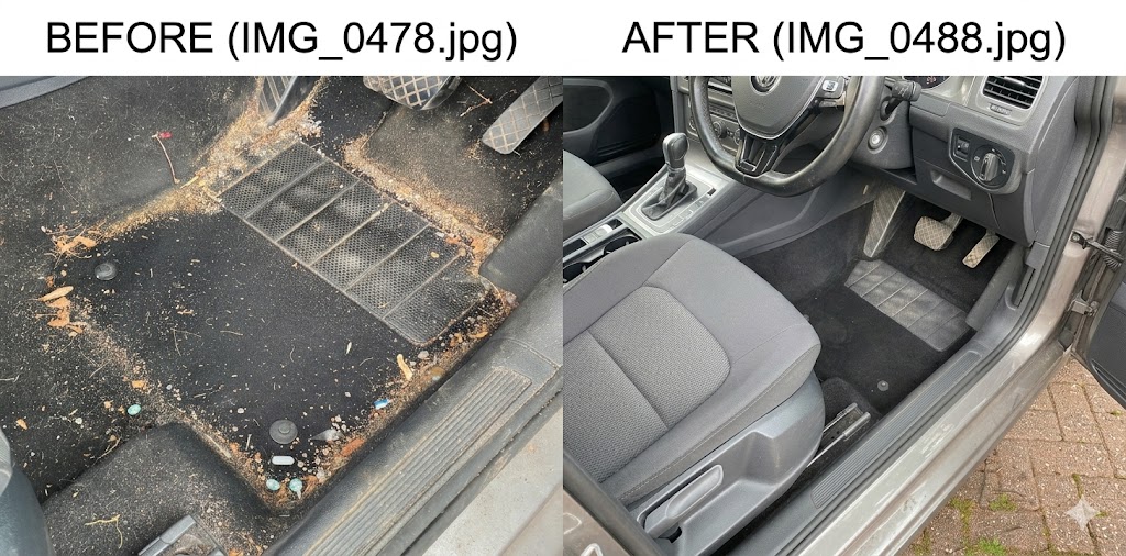 Full Car Interior Stain Removal Treatment Solihull